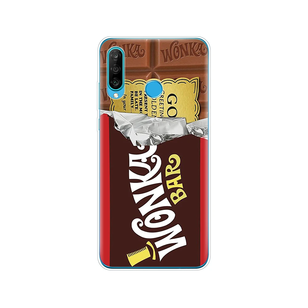 phone cover case for HONOR 20 lite view 30 v pro huawei honor 20S 9A 9C 9X Premium 7s 8a alenka bar wonka chocolate | Мобильные