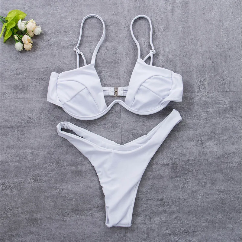 

2021 European and American women summer new sexy bikini 1695