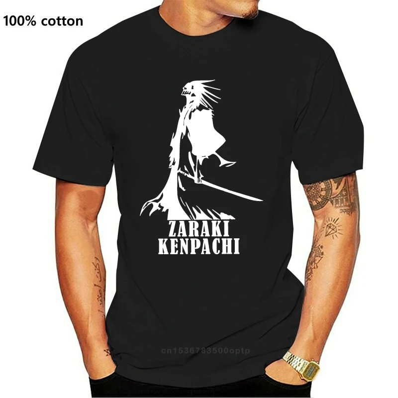 Высококачественная Заказная футболка Zaraki Kenpachi с капитаном 11-го Devision