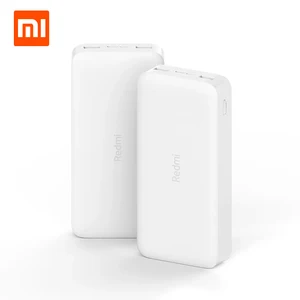 original xiaomi redmi power bank 20000mah 18w quick charge 10000mah powerbank fast charging portable charger for smart phones free global shipping