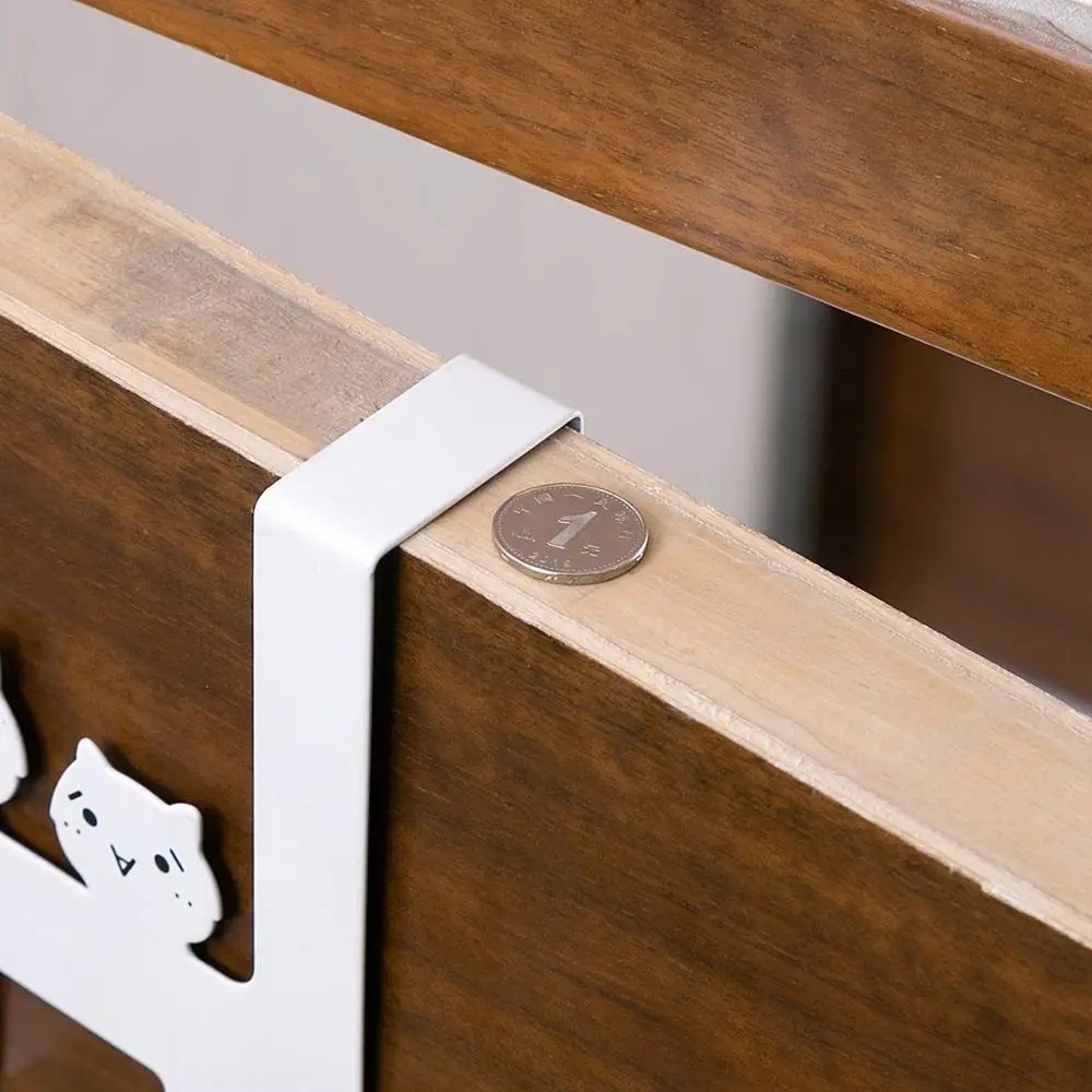 5 рядов железных крючков вешалка за дверью подвесная стойка для спальни