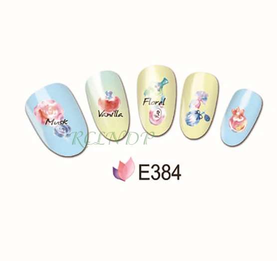 3D наклейки для ногтей все украшения слайдеры морская клоун рыба медуза клейкие