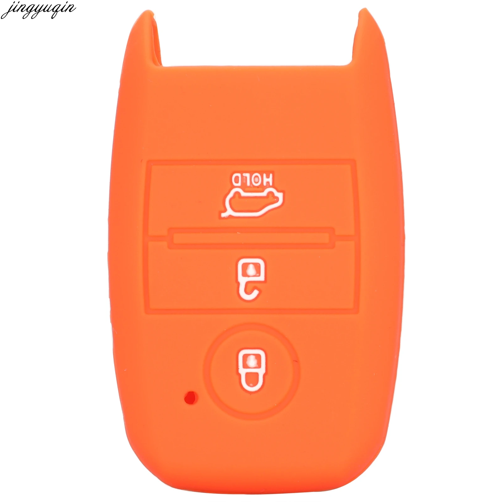 Дистанционный 3 кнопки силиконовый Автомобильный Брелок чехол Чехол для Kia Rio Ceed