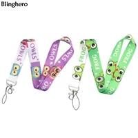 blinghero animal print lanyard for keys cute usb phone camera neck strap id badge holder fashion gifts for friends bh0429