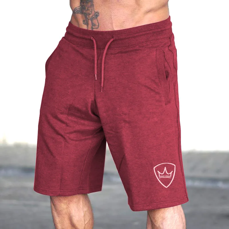 

Summer Loose Cotton Shorts Gyms Fitness Breathable Sweatpants Male Jogger Bodybuilding Workout Crossfit Casual Brand Short Pants