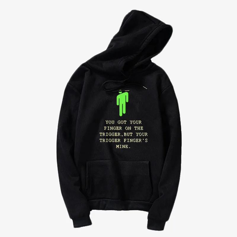 Новинка, толстовка Billie Eilish, Толстовка Harajuku, женская,, плюс бархат, круглый вырез, пуловер, толстовка, XL, уличная Толстовка