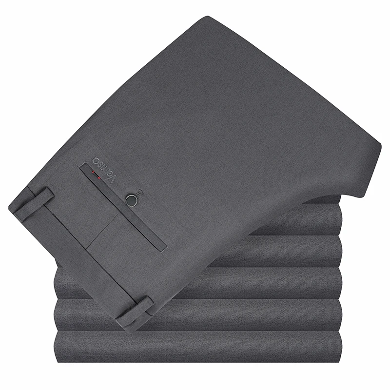 

2021 new business casual trousers men's suit trousers office work casual trousers fashion wedding party men's trousers black plu