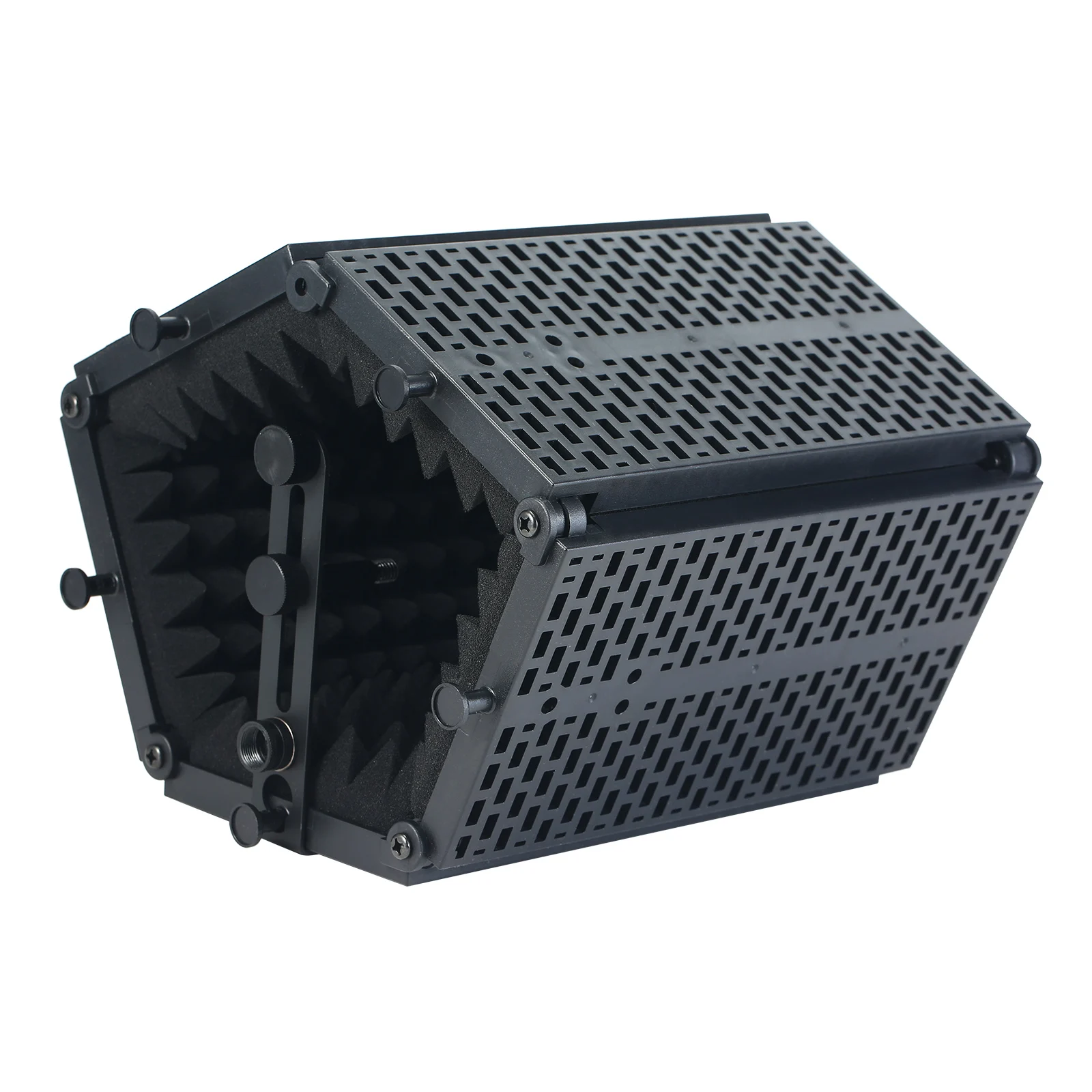 Микрофон изоляции Щит 5 Панель ветер Экран для Запись студия складной высокой