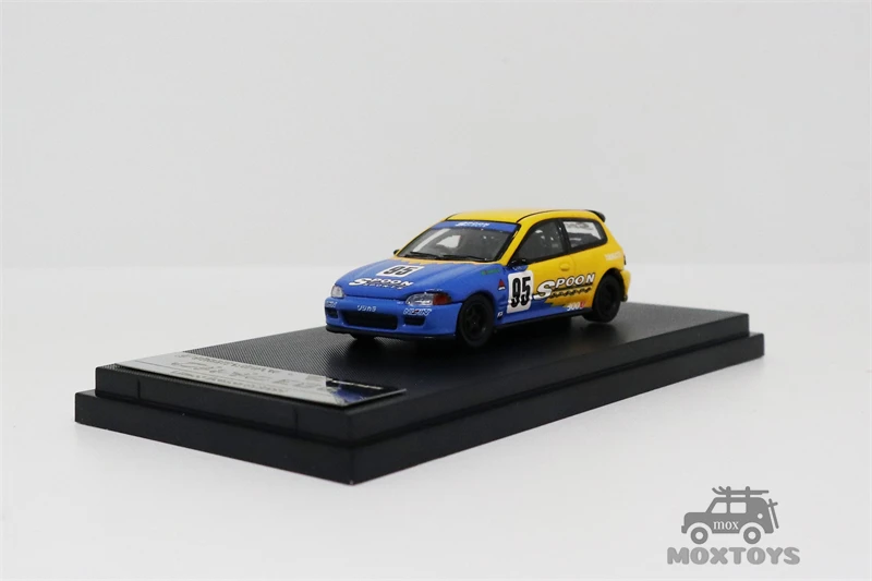 Уличное оружие 1:64 Honda Civic EG6 Ложка #95 литая модель автомобиля | Игрушки и хобби