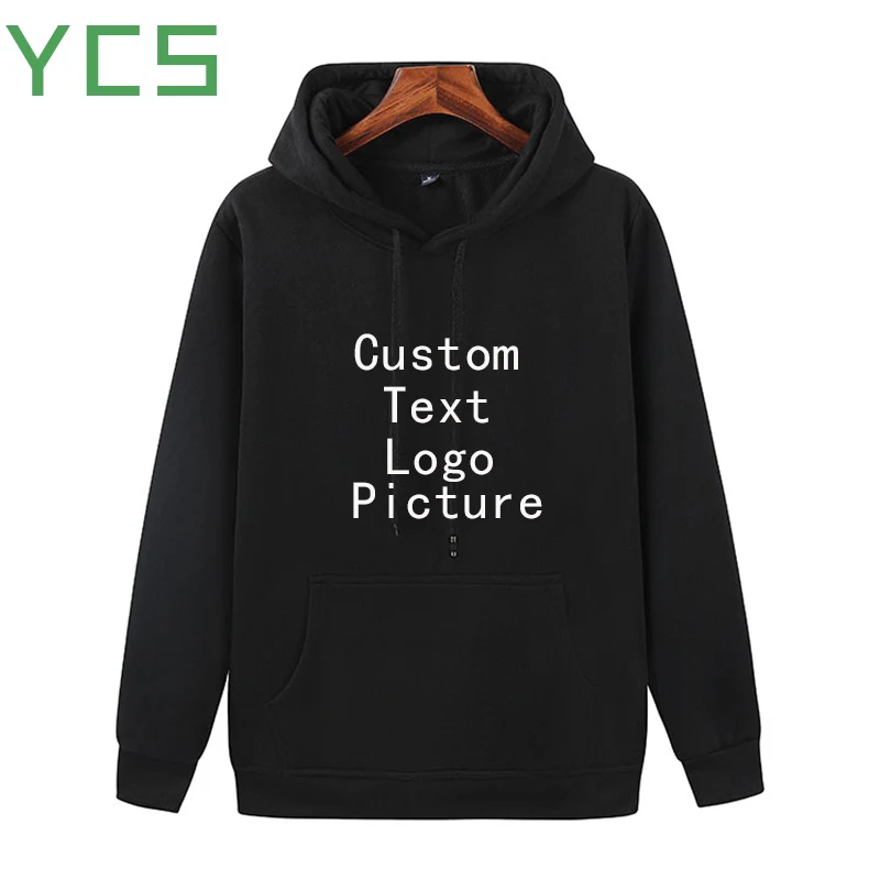 Мужская Толстовка С Карманами YCS модная повседневная толстовка с принтом и