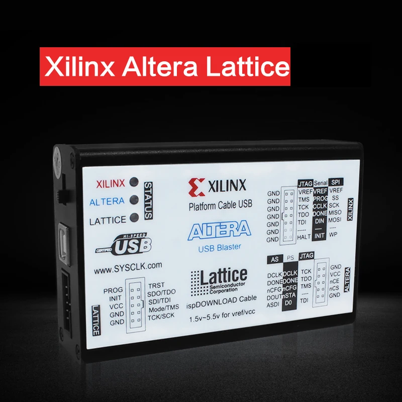 Lusya Xilinx загрузчик altera загрузки линии решетки usb три в одном fpga cpld макетная плата