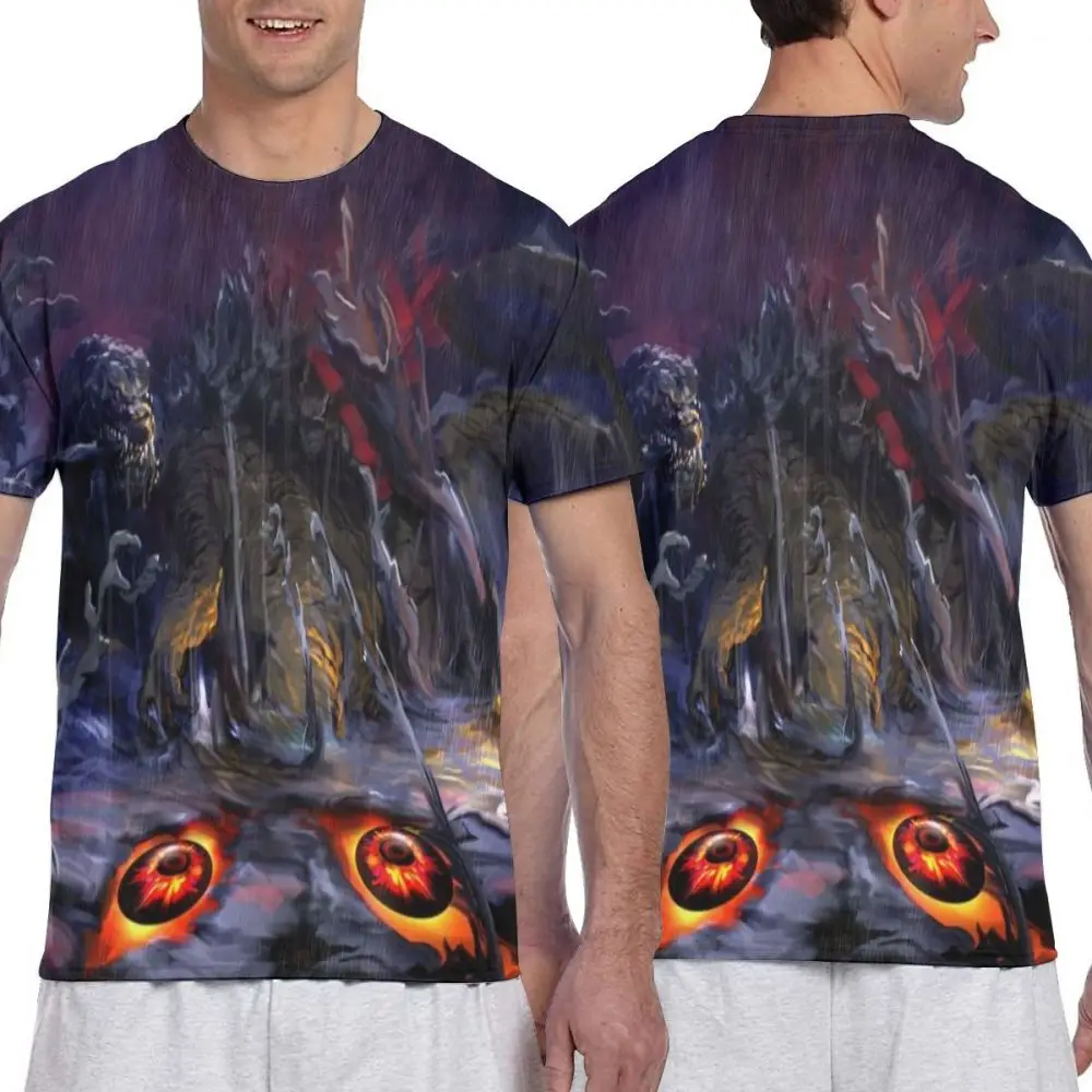 shirt15 Г. Mr. Q пользовательские Godzilla фигурки футболки мужские Круглый вырез черные футболки Godzilla Vs King Kong одежда повседневные Модные топы - Цвет: shirt15