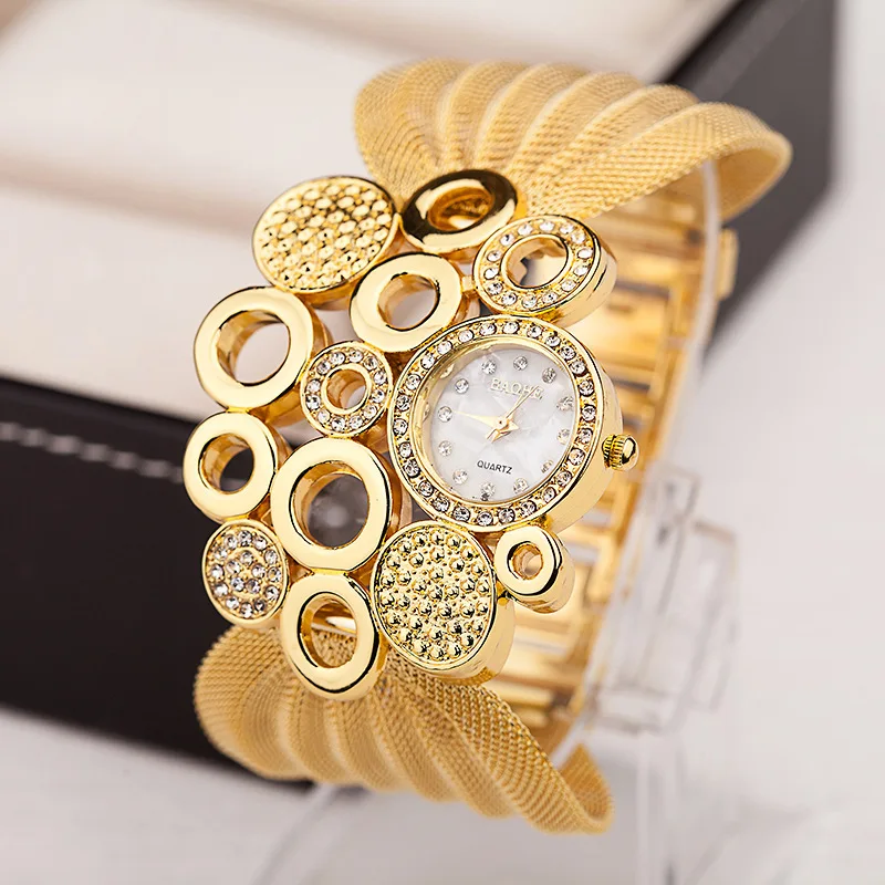 

Золотой браслет часы для женщин лучший бренд класса люкс 2021 дизайнерские кварцевые часы дамы платье браслет модные женские наручные часы