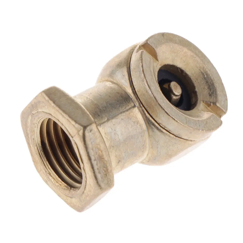 

dolity 1/4" Female NPT Direct Air Line Chuck With Shut-off for Tire Valves