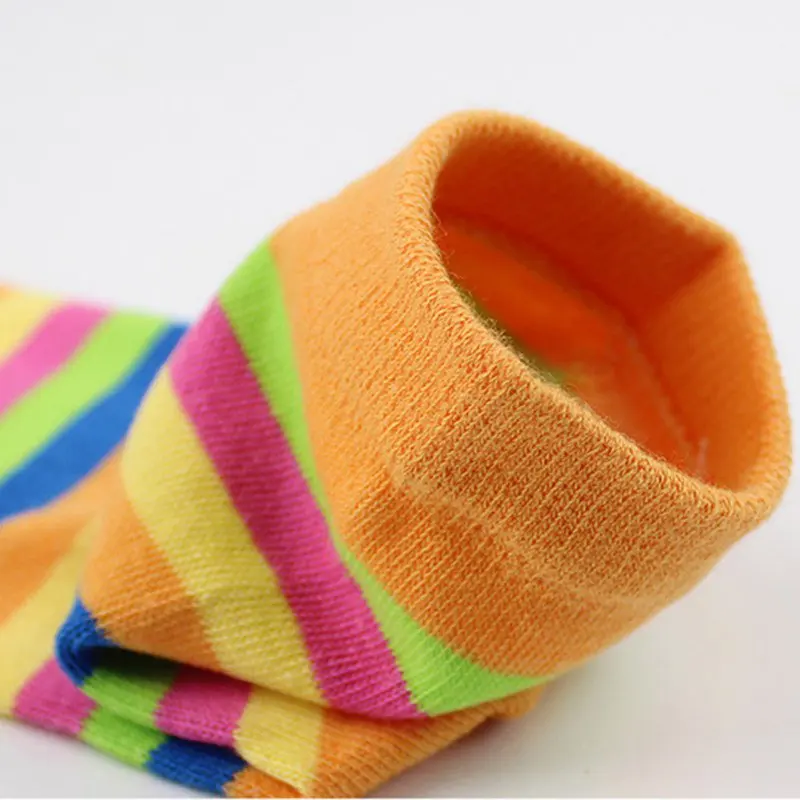 

Fashion Women Five Fingered Socks Cotton Soft Socks With Toes Colorful Women Short Hosiery Funny Stripe Socks