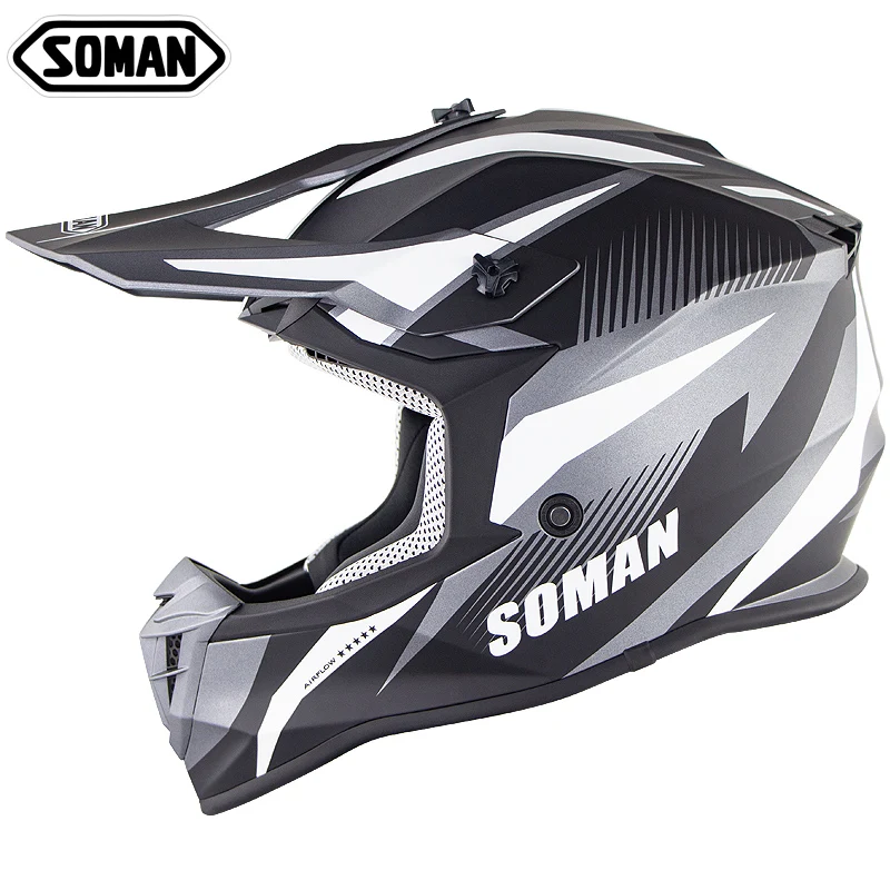 SOMAN SM633 ECE мотоциклетный шлем велосипедный Kask MX для кроссового велосипеда