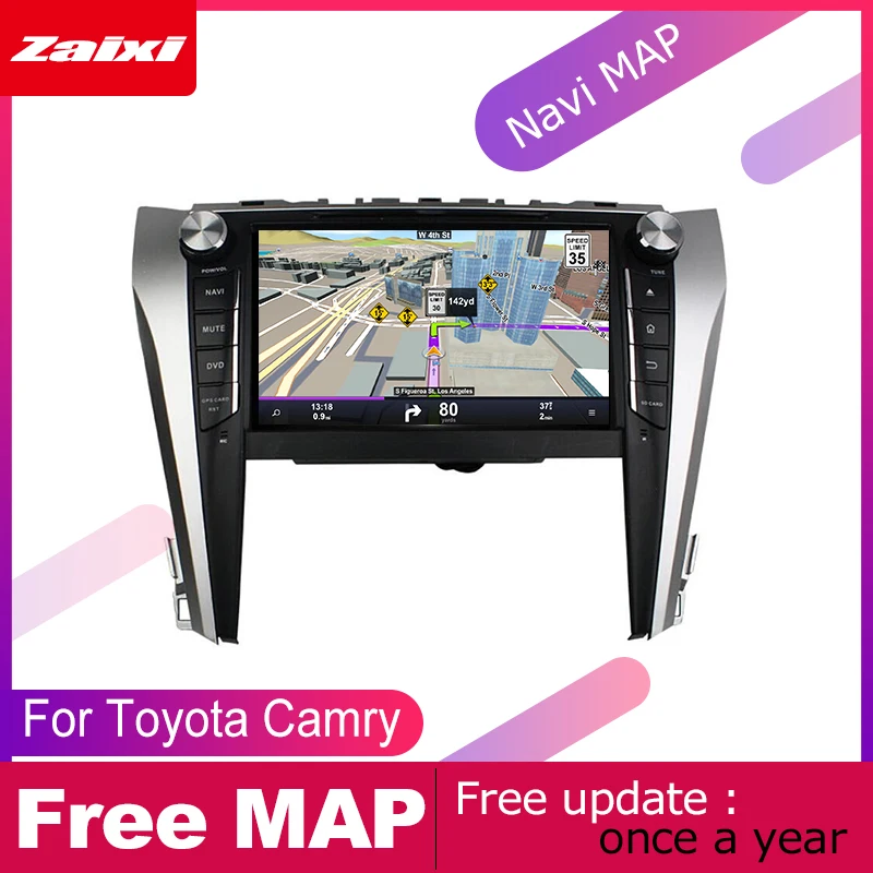 Автомагнитола для Toyota Camry Aurion 2011 ~ 2017 мультимедийный DVD-плеер система GPS-навигации