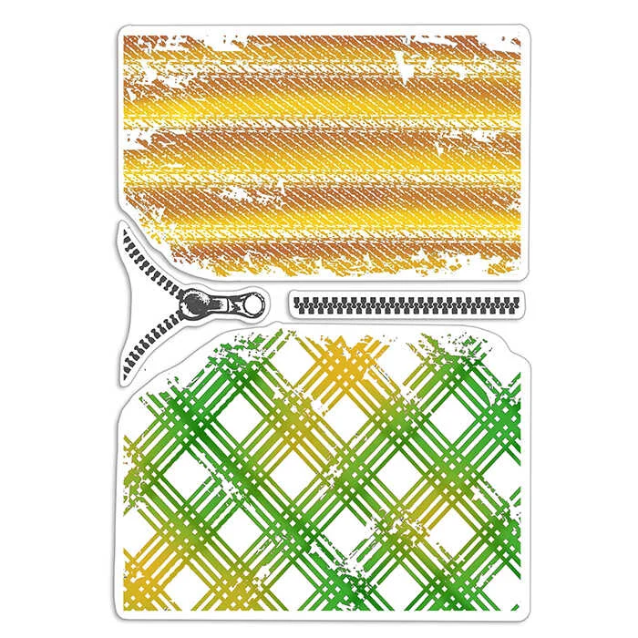 

Zipper Transparent Clear Silicone Stamp/Seal for DIY scrapbooking/photo album Decorative clear stamp 311