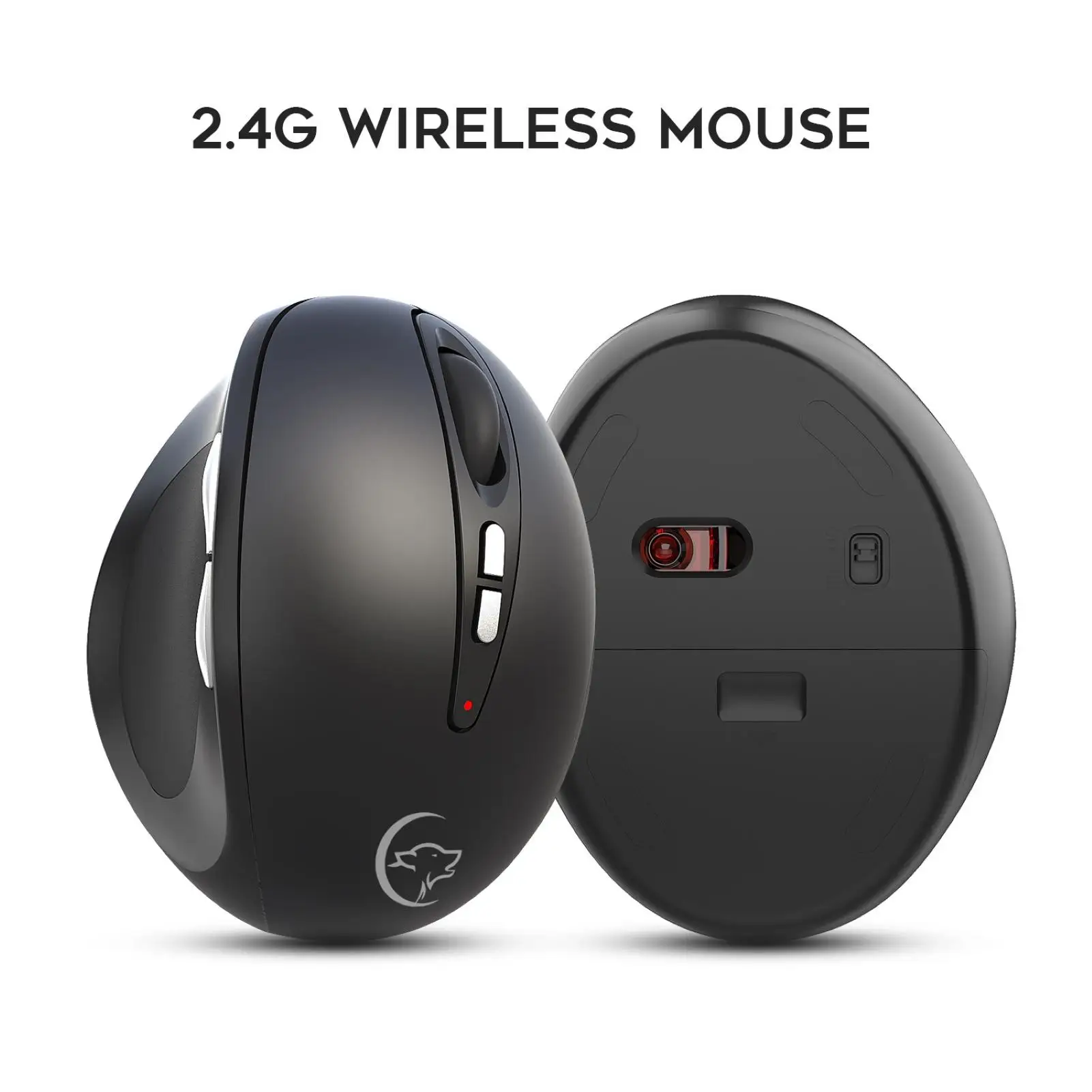 

NEW Wireless Mouse Ergonomic Optical YWYT G836 Wireless 2400DPI Colorful Light Wrist Healing Vertical Mice Gaming Mouse Gamer