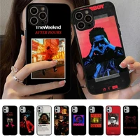 new the weeknd starboy pop singer phone case for iphone 13 11 8 7 6 6s plus x xs max 5 5s se 2020 xr 11 pro capa
