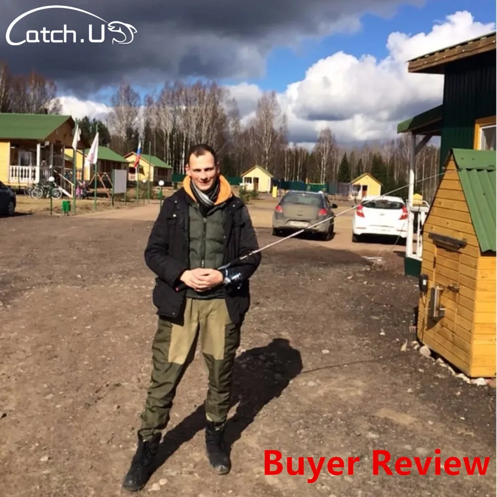 

Spinning Fishing Rod Blacks EVA Handle 3.3-20g 6-15LB M Action Carbon Travel Casting Lure Fishing Pole