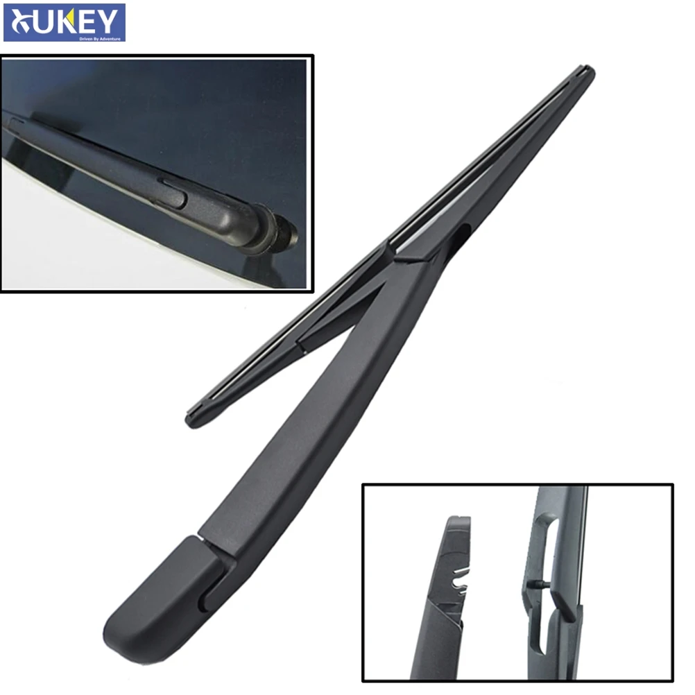 Xukey Rear Windshield Wiper Arm & Blade Set Kit For Nissan Tiida C12 Qashqai J10 J11 X-trail T32 Juke MK1 Rogue Pathfinder R52