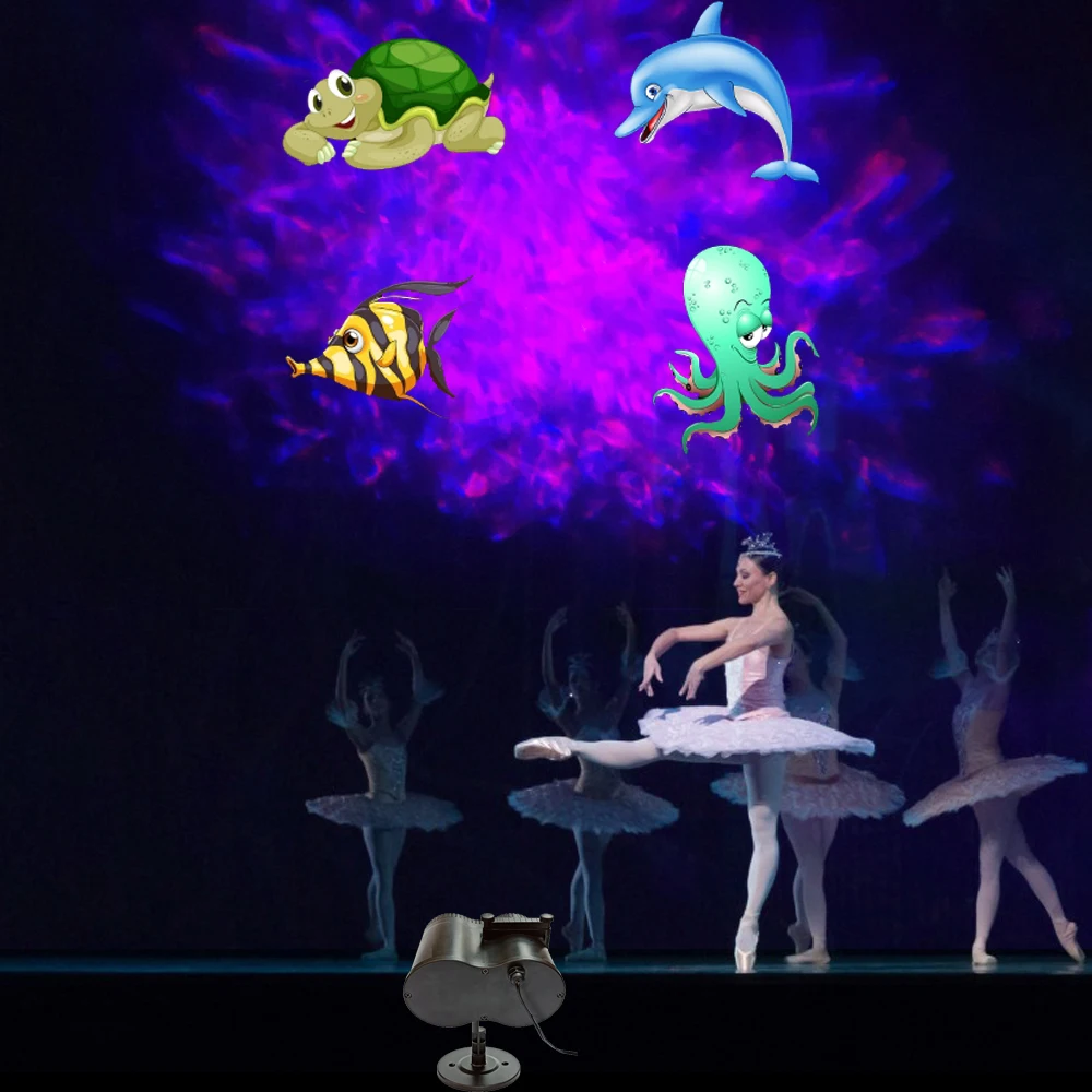 Лазерный Хэллоуин проектор рождественские украшения для дома DJ светильник