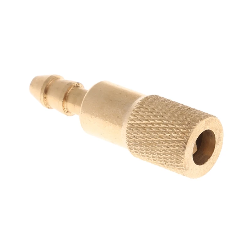 

1PC Car Auto Brass 6mm Tyre Wheel Tire Air Chuck Inflator Pump Valve Clip Clamp Connector Adapter