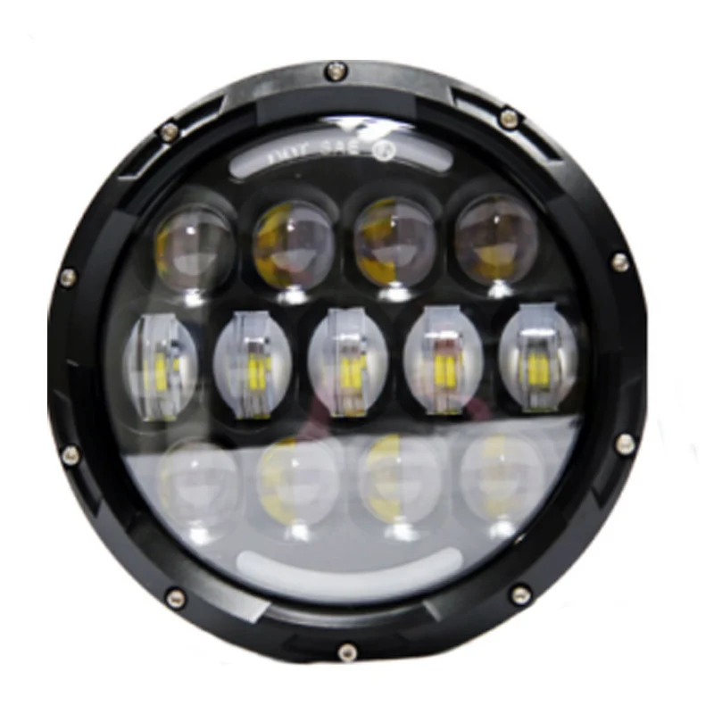 

Led automotive offroad 4x4 7 inch round led headlight 12v 24v