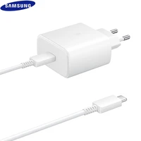 original samsung s20 ultra 45w surper fast charger pd quick charge adapter typec for galaxy s20plus note 10 a90 a80 tab s7