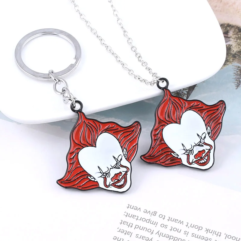 Horror Movie Stephen King's It брелок Pennywise фигура цепочка брелка автомобильный брелок для женщин мужчин подарок на Хэллоуин ювелирные изделия