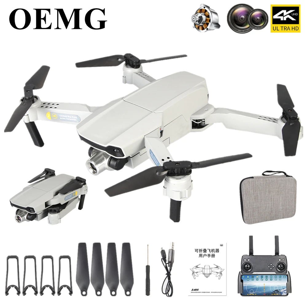 

OEMG CSJ-X2 Mini Drone RC Helicopter With 4K HD Dual Camera WIFI FPV Remote Control Folding Quadcopter For Beginner Toys Gift