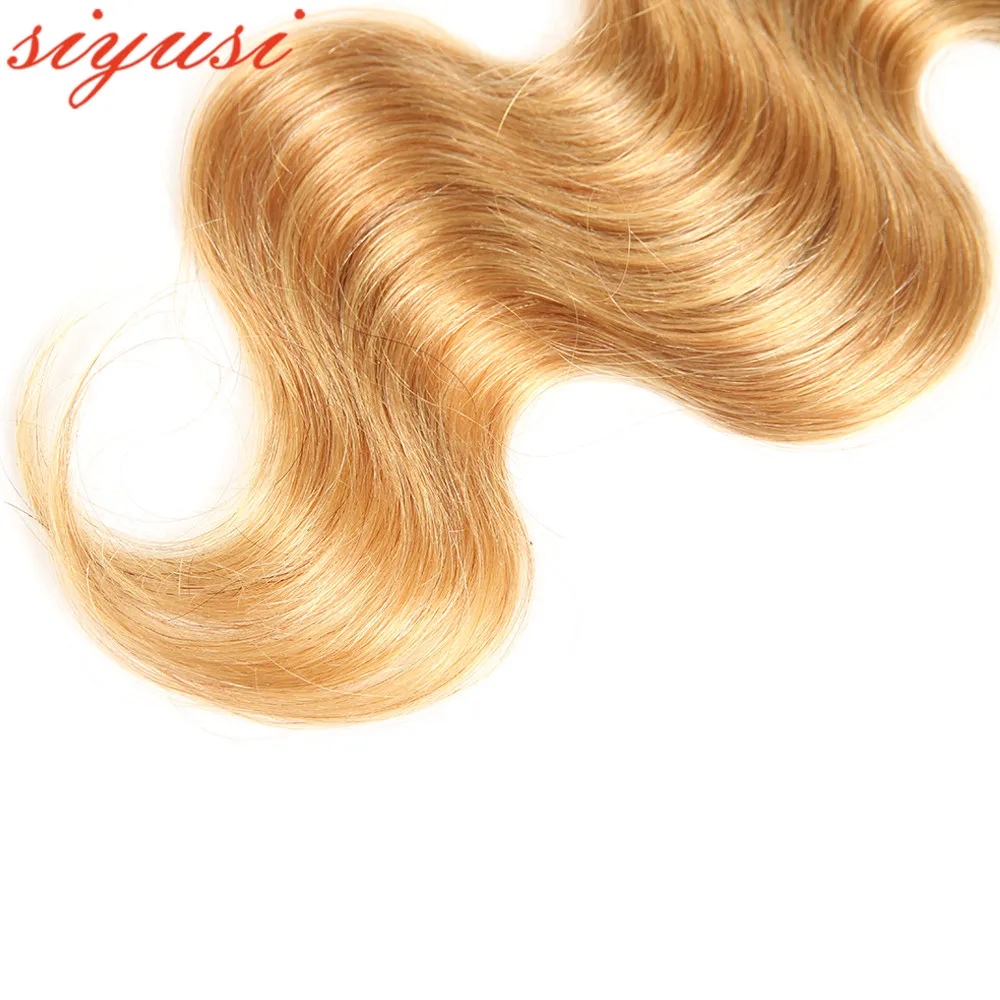 Peruvian Body Wave Hair Weave Bundles Wholesale Human Extensions Color 1B/4/27 Blonde Ombre | Шиньоны и парики