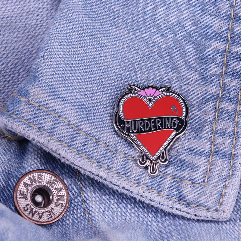My favourite murder inspired brooch SSDGM true crime comedy podcast murderino gift | Украшения и аксессуары