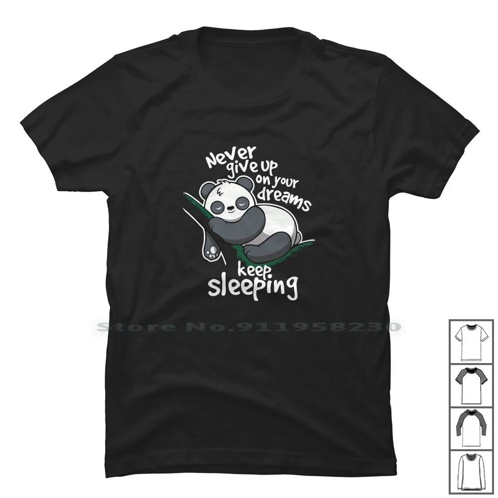 Держите спальный футболка 100% хлопковый облегающий спящего мультипликационного