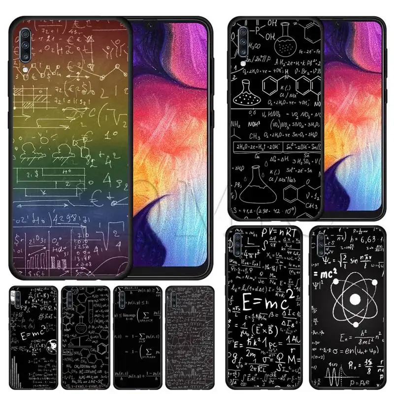

Biology and Chemistry Phone Case For Samsung S8 S9 S10 E S20 S21 S30 5G Edge plus lite Cover Fundas Coque