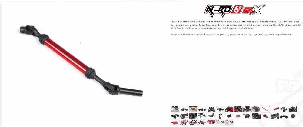 Arrma Nero 6s бесщеточный водонепроницаемый blx 1/8 RTR scale 150A ESC 4wd monster truck-без дифференциального замка версия