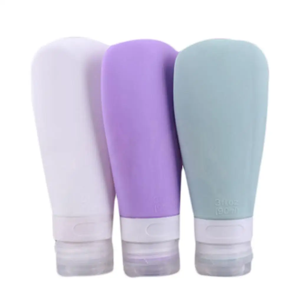 Силиконовые туалетные принадлежности 3 шт. держатель для лосьона мыла жидкости