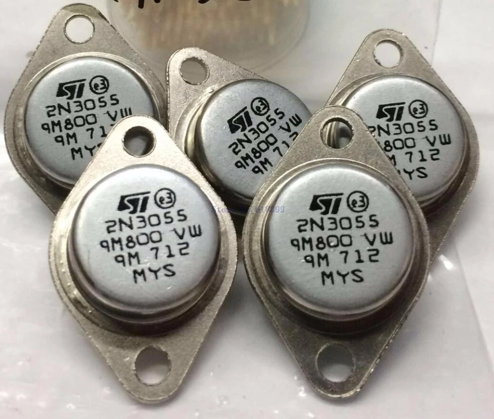 5 шт. транзистор 2N3055 TO 3 15A 60V NPN AF Amp Audio Power Новый и оригинальный IC|Интегральные