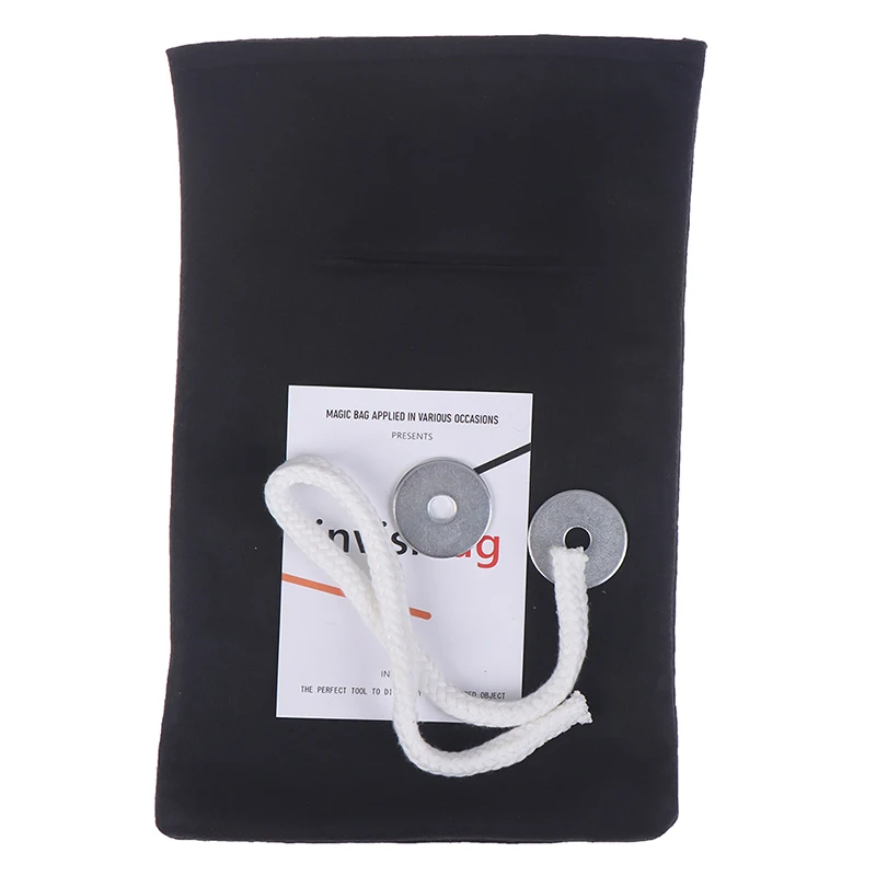 

Black Invisibag Magic Tricks Object Appear Vanish From Magic Bag Magic Props 2022 New Year Gifts Funny Magic Bag Magic Box