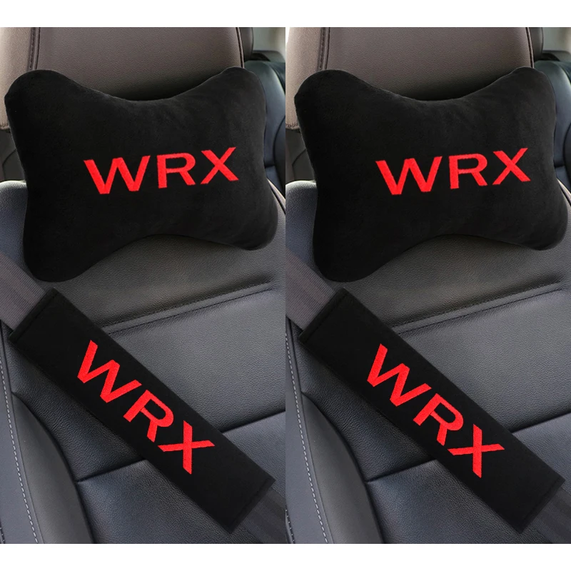 Набор автомобильных 2 мягкий авто подушка для шеи и Чехол на автомобильный ремень