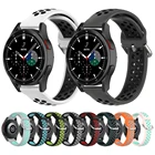 Мягкий спортивный силиконовый ремешок для часов Samsung Galaxy Watch 4 44 мм 40 мм, ремешок Easyfit, ремешок для часов Galaxy Watch 4 classic 46 мм 42 мм, браслет