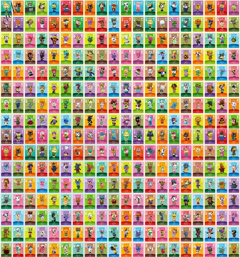 

New 450pcs Standard or MiNi Animal Crossing Card NS NFC Games Card Set For switch NS 3DS Carte Series 1 2 3 4