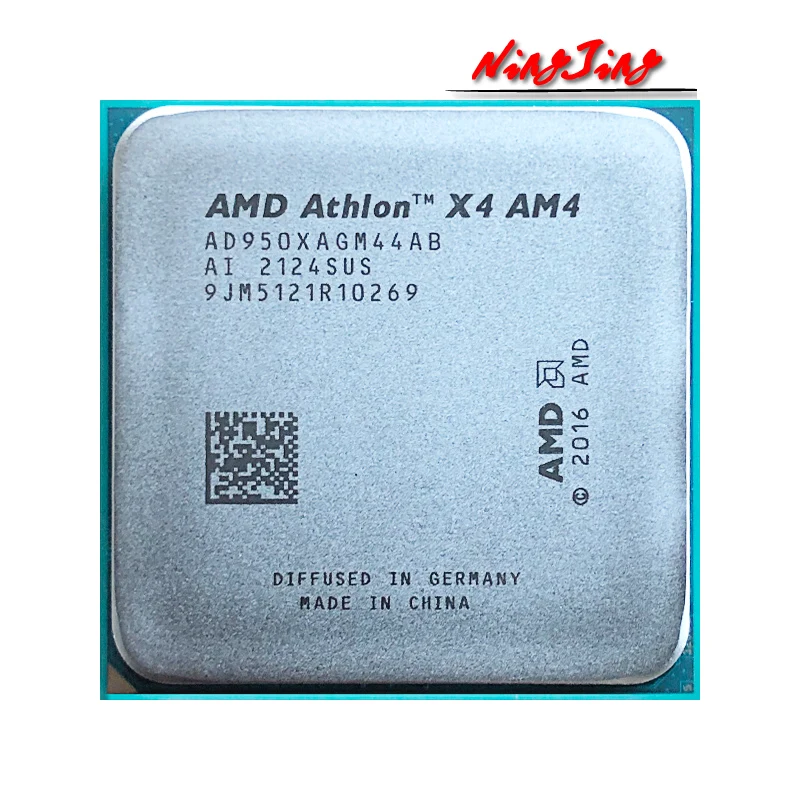 AMD Athlon X4 950 CPU + GIGABYTE GA A320M S2H материнская плата Socket AM4 Материнская без кулера |