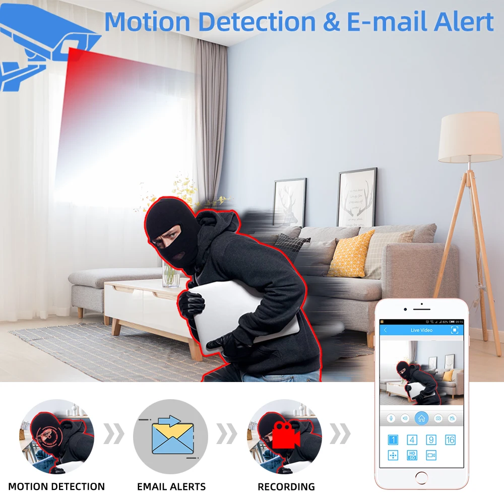 8.0MP Face Motion Detection POE IP Camera 4K Outside CCTV Bullet Security 8MP Video Surveillance IP66 Cam H.265 | Безопасность и