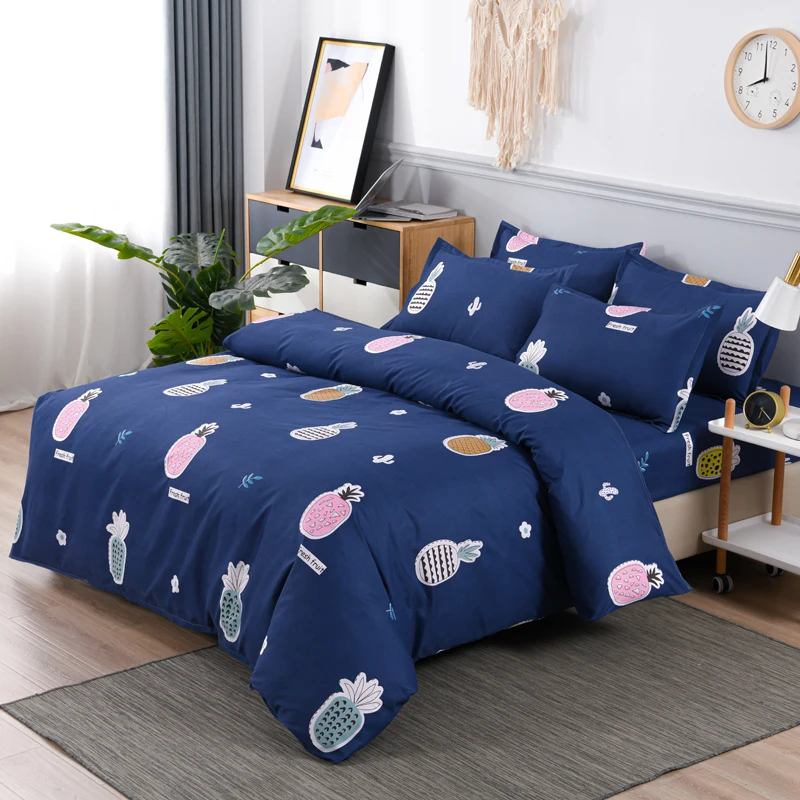 

Счастливый медведь с рисунком рождественского оленя скандинавском стиле приятная на ощупь завод кашемир шлифовальный 2/3 шт. пододеяльник н...