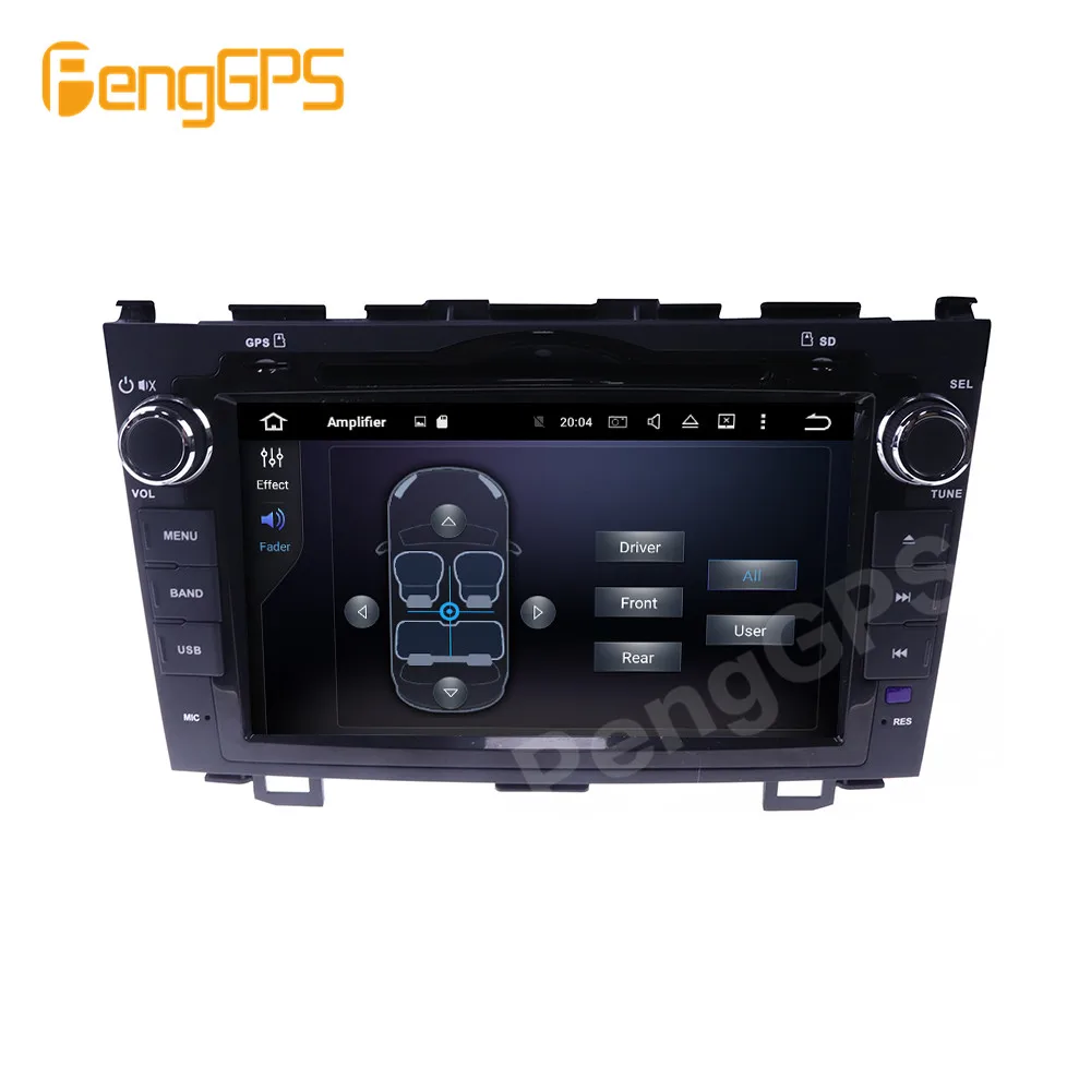 DSP IPS экран Android 10 автомобильный DVD для Хонда сrv CR V 2006 2011 GPS навигации радио