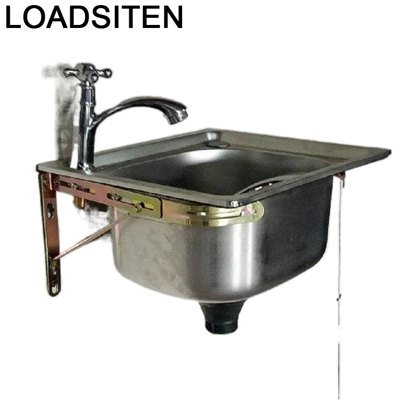 Evier Cuisine Lava Manos Portable Acero Escurridor Inoxidable Kitchen De Cocina Pia Cozinha Lavabo Fregadero Dishwash Sink