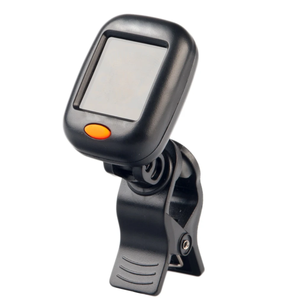 Тюнер для акустической гитары вращающийся тюнер с клипсой ЖК-дисплей