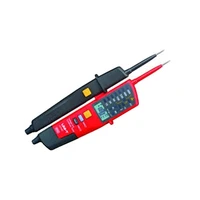 uni t ut18c auto range voltage meter continuity rcd tester lcd led detector